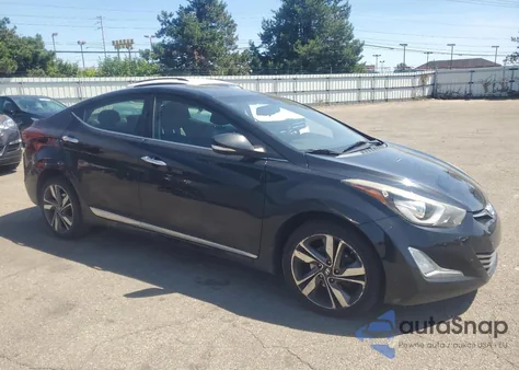 2015 Hyundai Elantra Se from USA, damaged, VIN 5NPDH4AE1FH557460